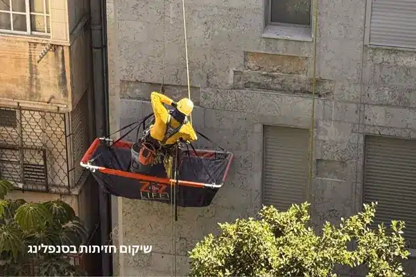 שיקום חיפוי אבן בסנפלינג